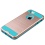 Rose Gold/Tropical Teal Brushed Hybrid Protector Cover