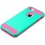 Teal Green/Hot Pink Brushed Hybrid Protector Cover