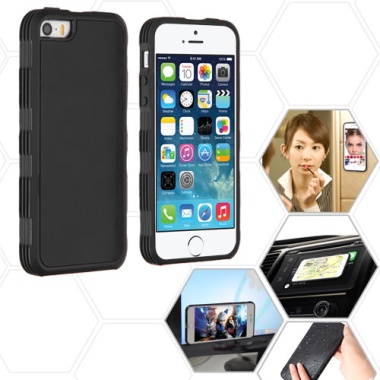 Black/Black Magic Adhesive Hybrid Protector Cover