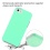 Teal Green Dots Textured/Transparent Clear Fusion Protector Cover