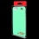 Teal Green Dots Textured/Transparent Clear Fusion Protector Cover