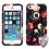 MyBat TUFF Series Case - Red and White Roses / Black