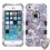 MyBat TUFF Series Case - Purple European Flowers / Black