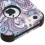 MyBat TUFF Series Case - Purple European Flowers / Black