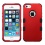 Titanium Red/Black TUFF Hybrid Phone Protector Cover