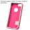 Rose Gold/Electric Pink TUFF Hybrid Phone Protector Cover