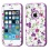 Fresh Falling Flowers/Electric Purple VERGE Hybrid Protector Cover