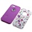 Fresh Falling Flowers/Electric Purple VERGE Hybrid Protector Cover