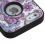 Purple European Flowers/Black VERGE Hybrid Protector Cover