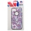 Purple European Flowers/Black VERGE Hybrid Protector Cover