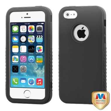 Rubberized Black/Black VERGE Hybrid Protector Cover