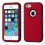 Titanium Red/Black VERGE Hybrid Protector Cover