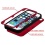 Titanium Red/Black VERGE Hybrid Protector Cover