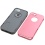 Rubberized Pearl Pink/Iron Gray VERGE Hybrid Protector Cover