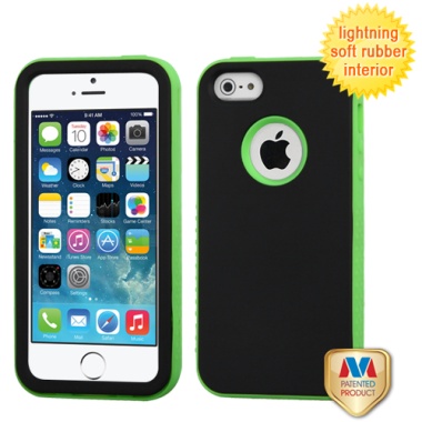 Rubberized Black/Lightning Electric Green VERGE Hybrid Protector Cover