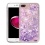 Hearts & Purple Quicksand Glitter Hybrid Protector Cover