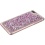 Light Purple Mini Crystals Rhinestones Desire Back Protector Cover