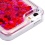 Hearts & Magenta Quicksand Glitter Hybrid Protector Cover