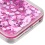 Hearts & Pink Quicksand Glitter Hybrid Protector Cover