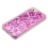 Hearts & Pink Quicksand Glitter Hybrid Protector Cover