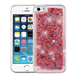 Rose Gold Quicksand Glitter Hybrid Protector Cover