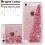 Rose Gold Quicksand Glitter Hybrid Protector Cover