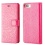 Hot Pink Rose Embossed MyJacket Wallet(GE042) -WP