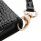 MyBat Crocodile - Embossed  MyJacket Wallet - Black