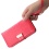 Electric Pink Crocodile-Embossed  MyJacket Wallet(PR206) -WP