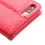 Electric Pink Crocodile-Embossed  MyJacket Wallet(PR206) -WP