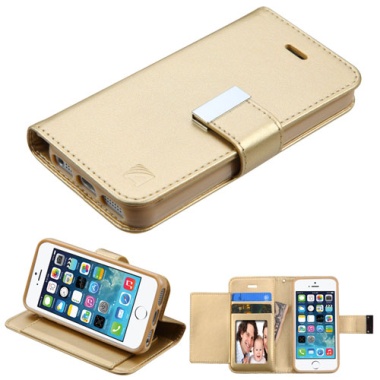 Asmyna MyJacket Wallet Xtra Series - Gold / Gold