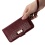 Burgundy Crocodile-Embossed  MyJacket Wallet(PR202) -WP