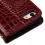 Burgundy Crocodile-Embossed  MyJacket Wallet(PR202) -WP