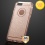 Transparent Rose Gold Sheer Glitter Premium Candy Skin Cover