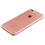 Glossy Transparent Rose Gold Candy Skin Cover