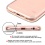 Transparent Rose Gold Sheer Glitter Premium Candy Skin Cover