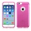 Glassy Transparent Pink SPOTS Candy Skin Cover