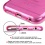 Glassy Transparent Pink SPOTS Candy Skin Cover