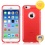 Glassy Transparent Red SPOTS Candy Skin Cover