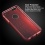 Glassy Transparent Red SPOTS Candy Skin Cover