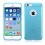 Glassy Transparent Baby Blue SPOTS Candy Skin Cover