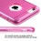 Glassy Transparent Pink SPOTS Candy Skin Cover