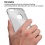 Glassy Transparent Gray SPOTS Candy Skin Cover