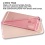 Glassy Transparent Rose Gold SPOTS Candy Skin Cover