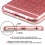 Glassy Transparent Rose Gold SPOTS Candy Skin Cover