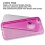 MyBat ECHO Premium Candy Skin Cover - Glassy Transparent Pink