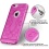 MyBat ECHO Premium Candy Skin Cover - Glassy Transparent Pink