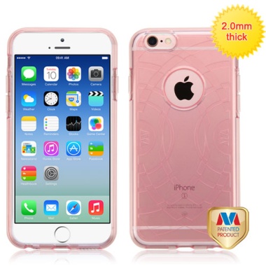 Glassy Transparent Rose Gold ECHO Premium Candy Skin Cover