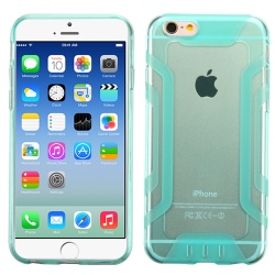 Transparent Baby Blue Easy Grip Candy Skin Cover