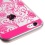 Hot Pink four-leaf Clover Candy Skin Cover